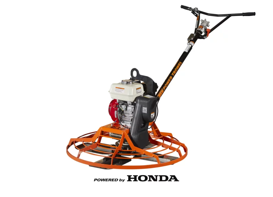 36HSLVCC DEC21 LEFT WEB - Honda MBW 36" Walk-Behind Power Trowel with Low-Vibration handle