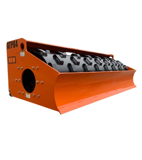 ATP84 Padded Skid Steer Roller Attachment