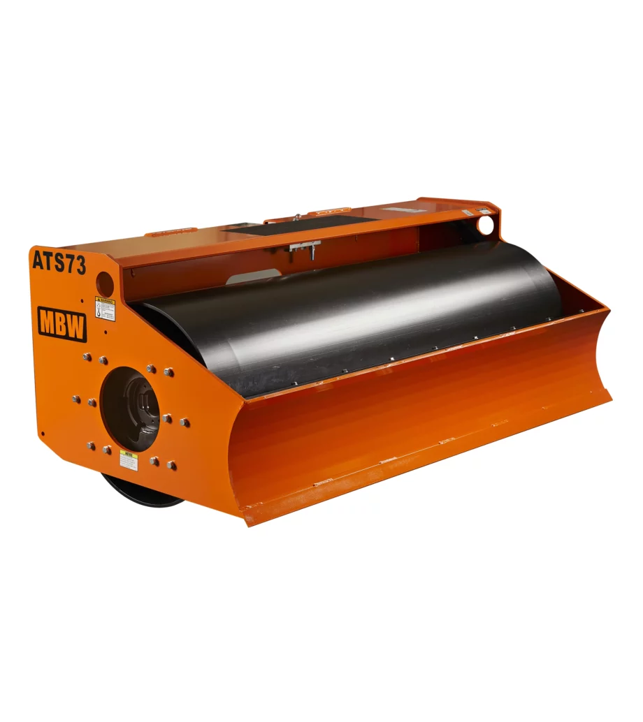 ATS73 Smooth Skid Steer Roller Attachment