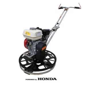 MBW 24" walk behind edging trowel. Powered by Honda.